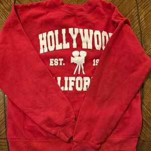 Red Hollywood California Sweatshirt